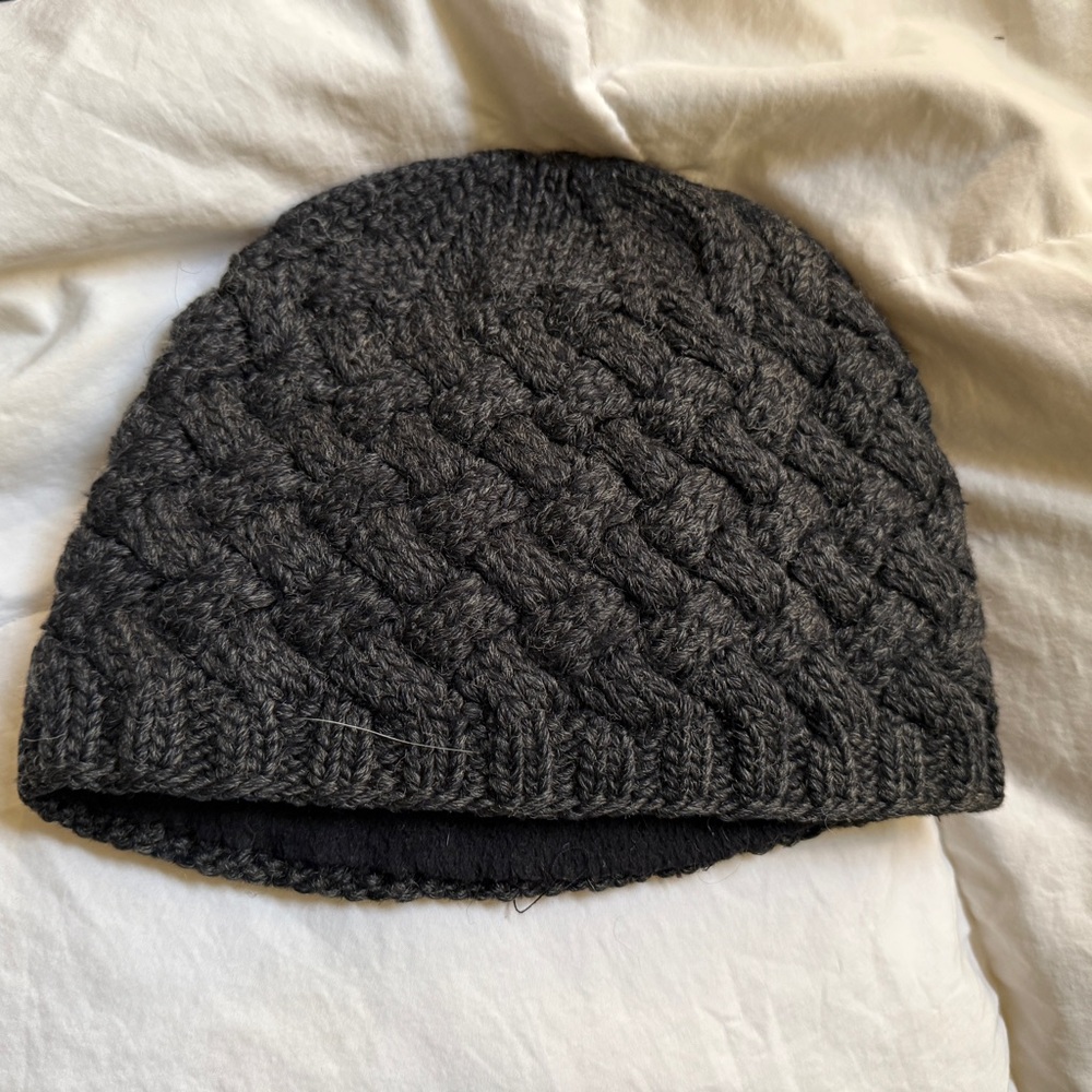 The North Face Gray Knit Beanie